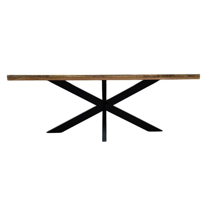 Eetkamertafel Dinertafel Mangohout Tafel Mango Keukentafel, Overige houtsoorten, Info@dehanzeherten.nl, De Hanze Herten BV, Vijf personen of meer