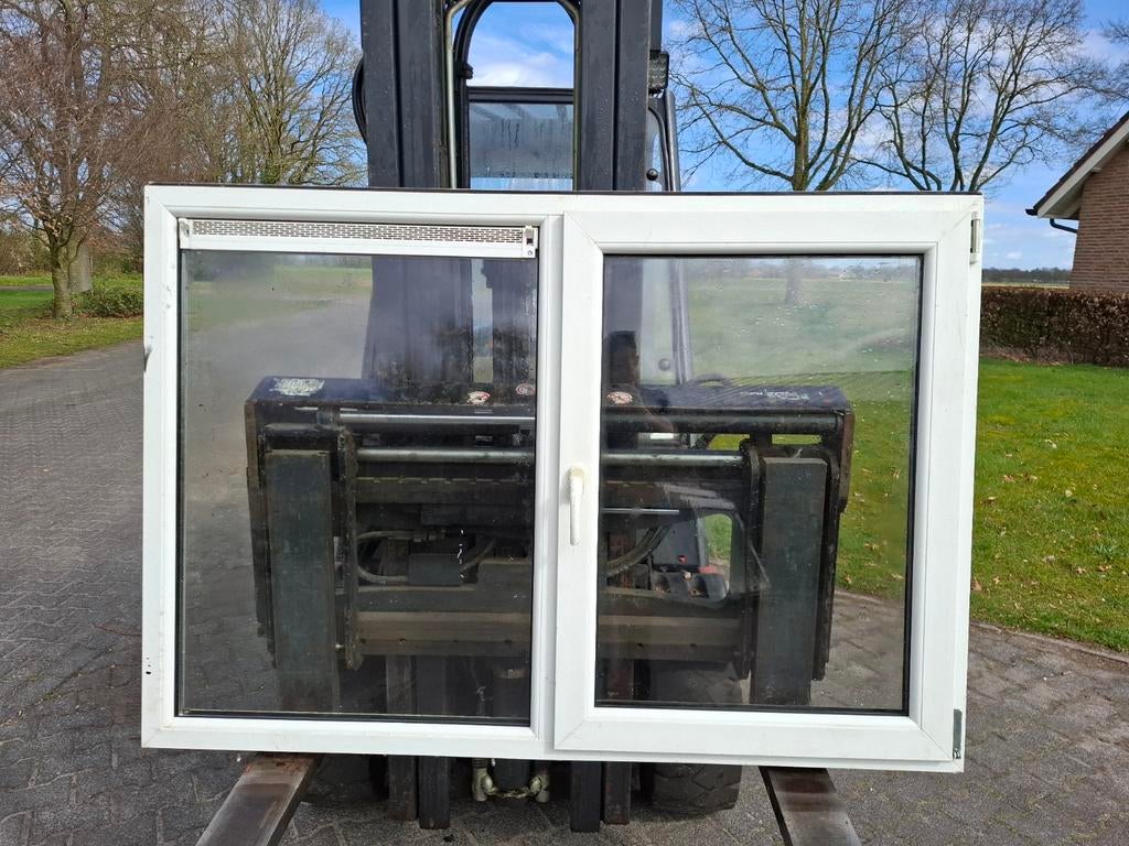 Kunststof Kozijn draai kiep raam vast glas thermopane wit, Ophalen of Verzenden, Minder dan 50 watt