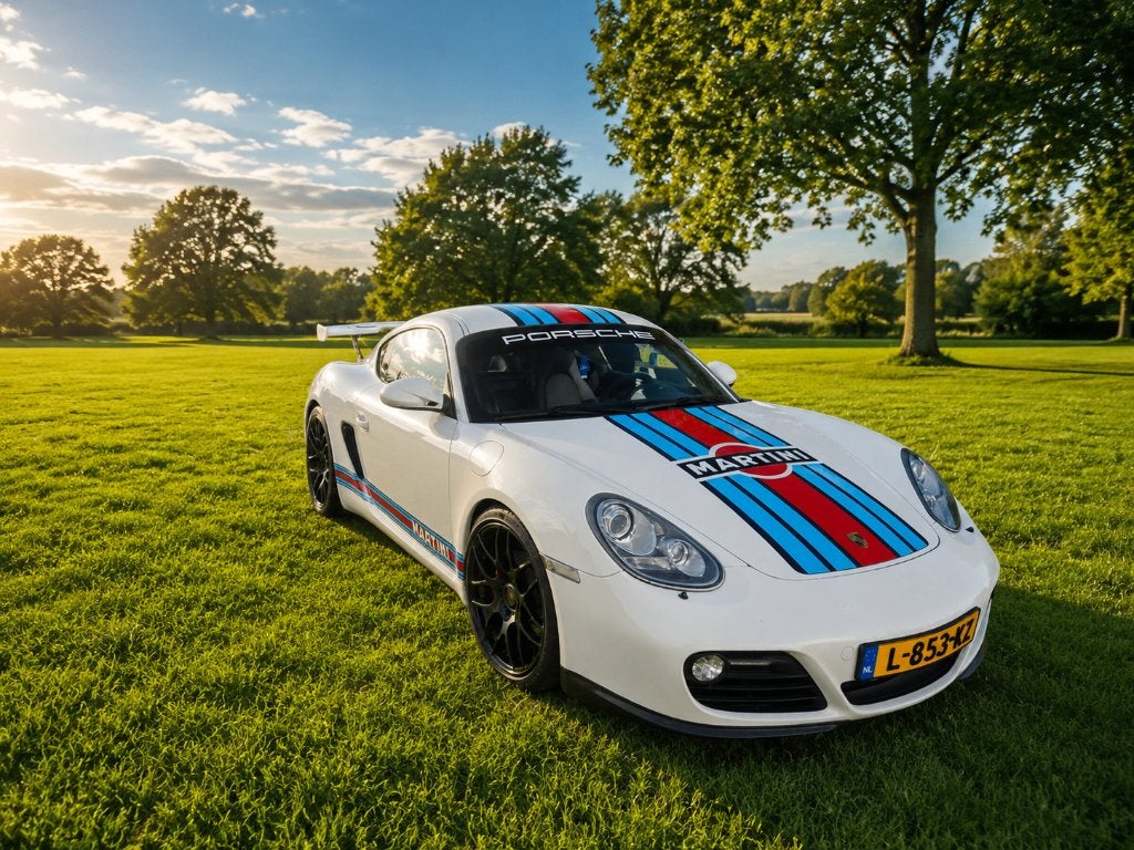 Porsche Cayman 2.9 PDK 2009 Wit MARTINI