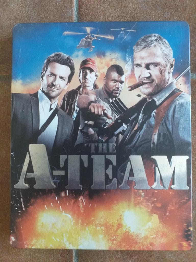 The A-Team Steelbook Bluray + Dvd, Ophalen of Verzenden, Zo goed als nieuw, Actie