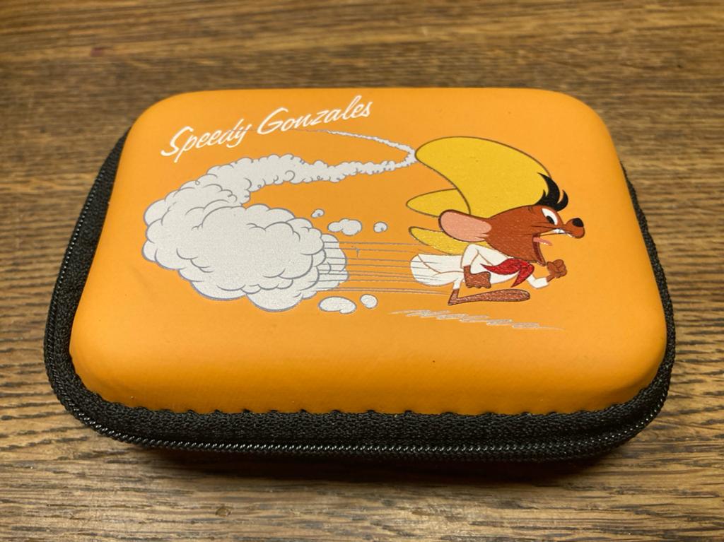 Kaarthouder kaart houder case cards, speedy gonzales, looney, Ophalen of Verzenden, Zo goed als nieuw, Oranje, Overige merken