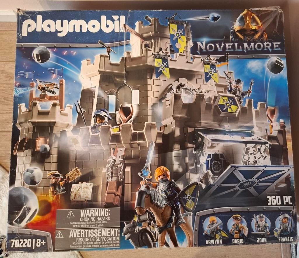 Playmobil Novelmore Grote Burcht 70220, Ophalen of Verzenden