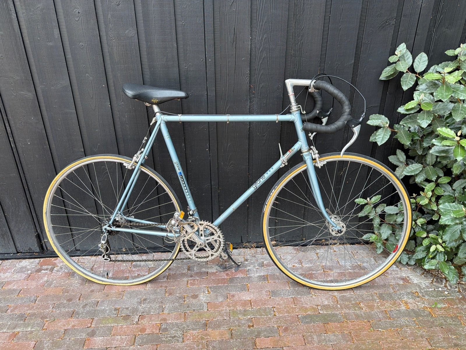 Vintage Gitane racefiets - Lichtblauw, 10 versnellingen, Fietsen en Brommers, 28 inch, Gebruikt, 53 tot 57 cm, Ophalen