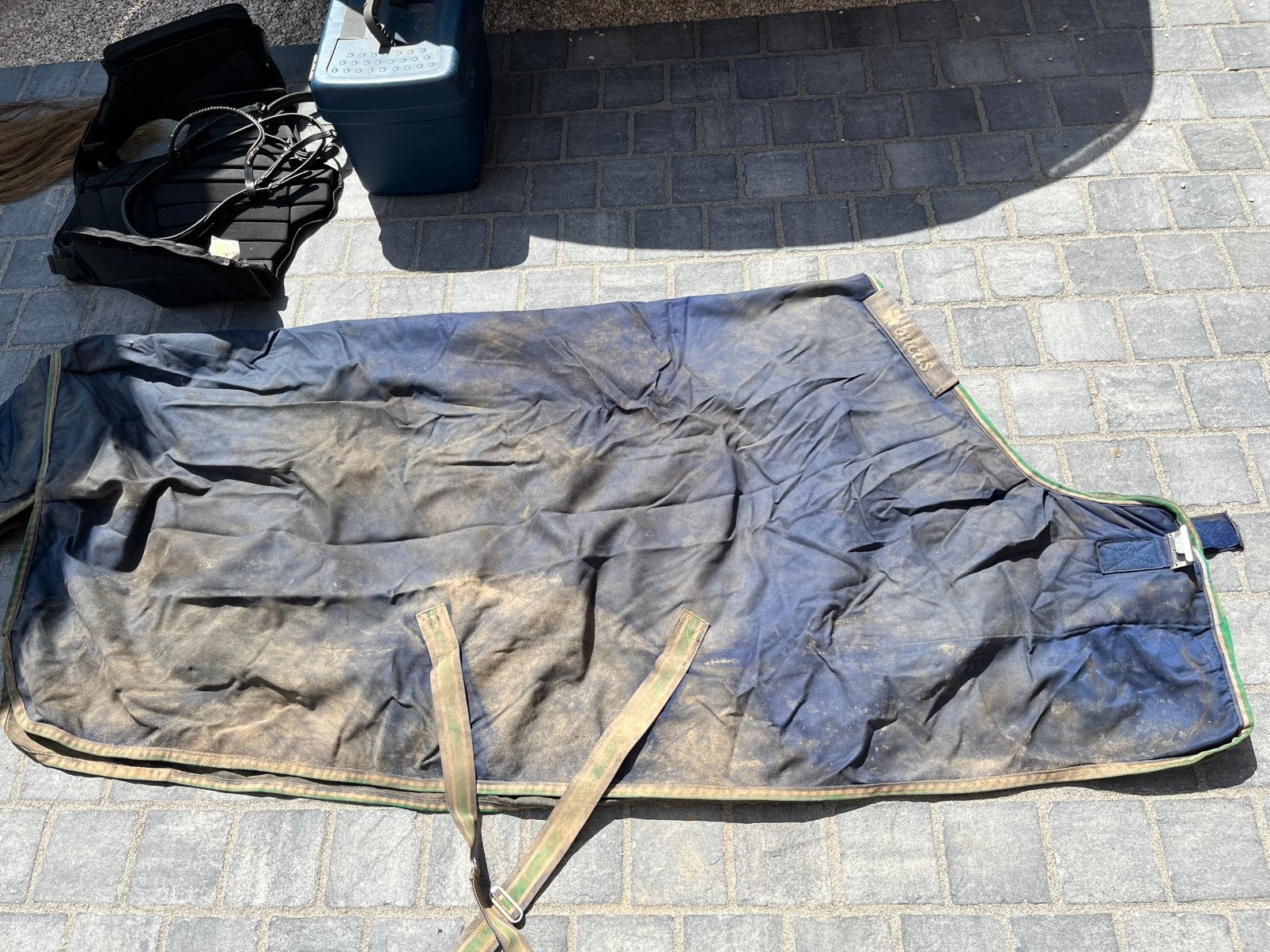 BUCAS SMARTEX RAIN BLAUW 6.9, Ophalen of Verzenden, Zo goed als nieuw