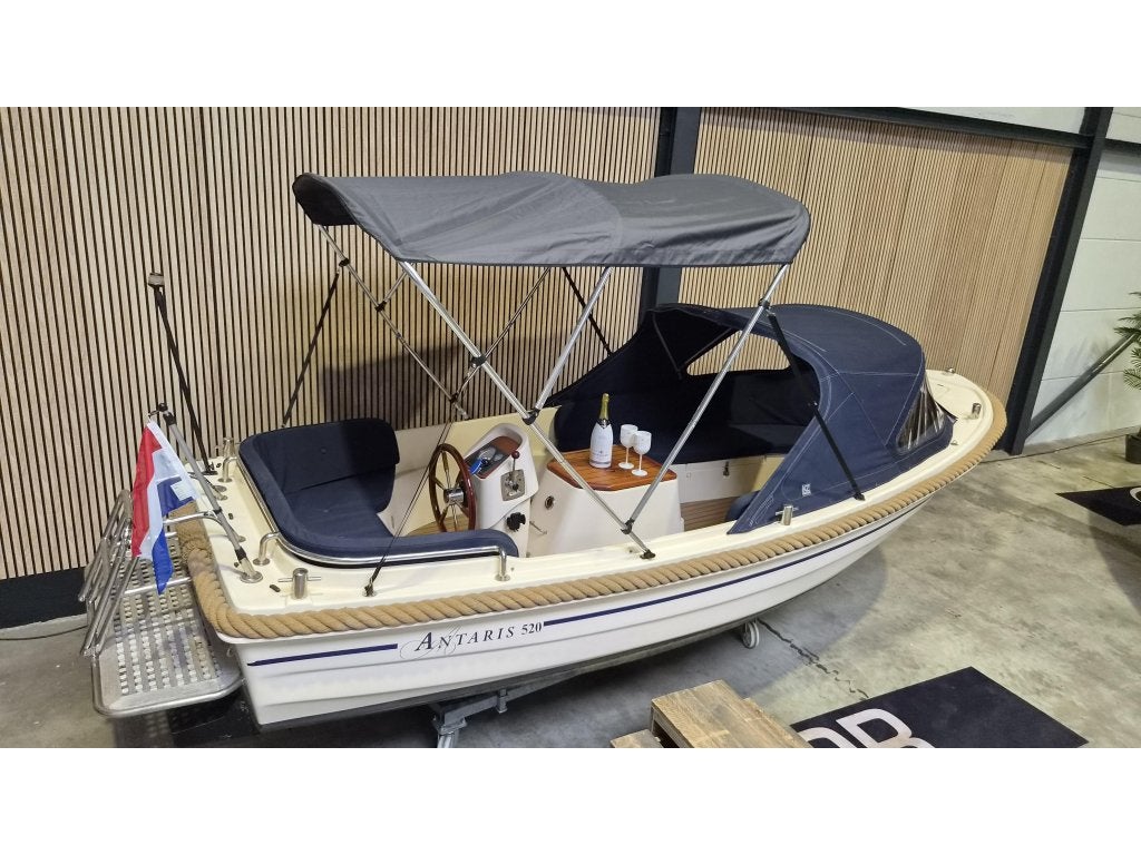 Nette Antaris 520 met 13pk vetus met weinig vaar uren!, Watersport en Boten, Sloepen, Niet ingevuld, Binnenboordmotor, Antaris