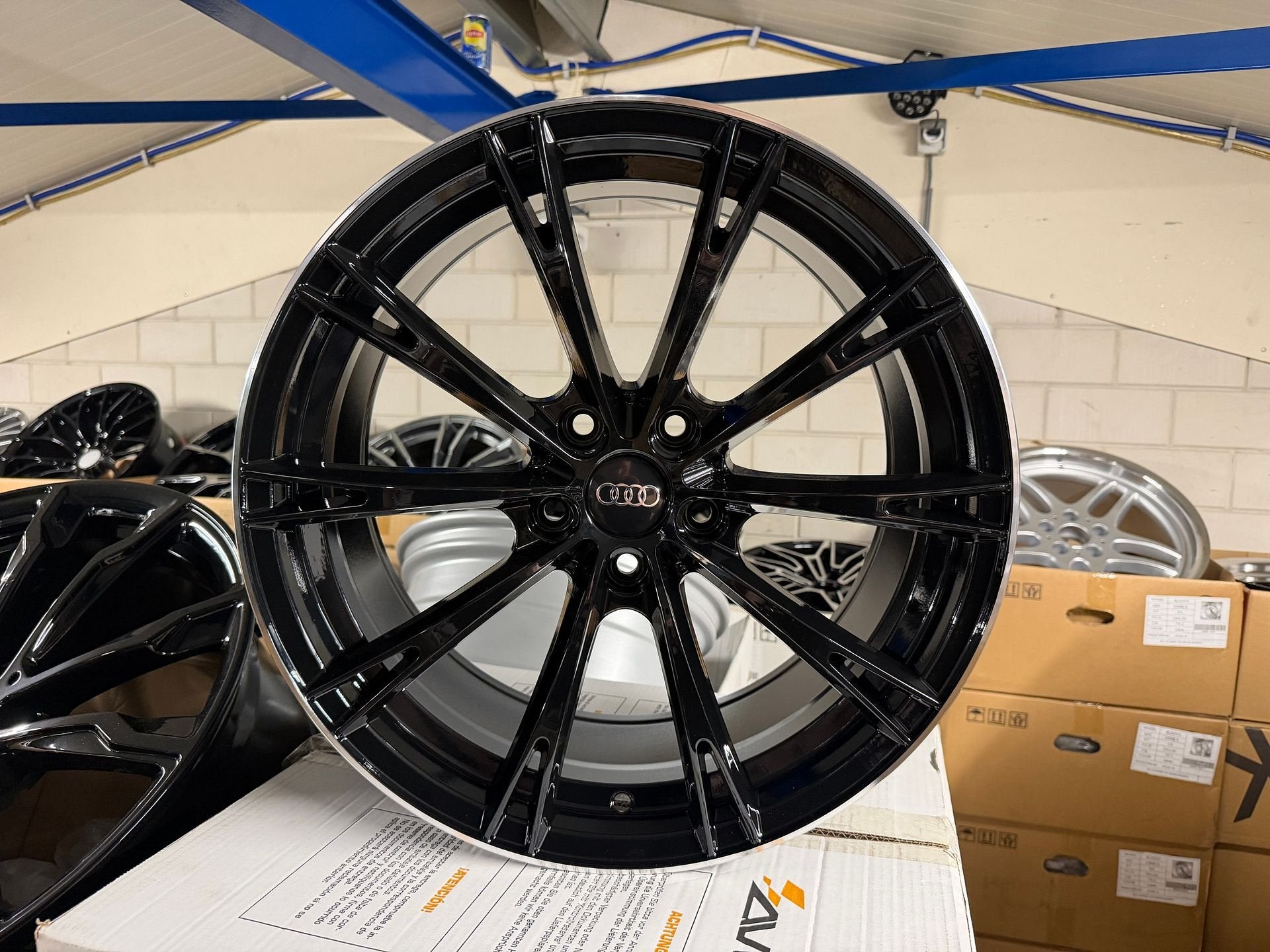 NIEUW 18inch Audi VW Seat NEW ABT Style Velgen 5x112, 18 inch, -, -, Banden en Velgen