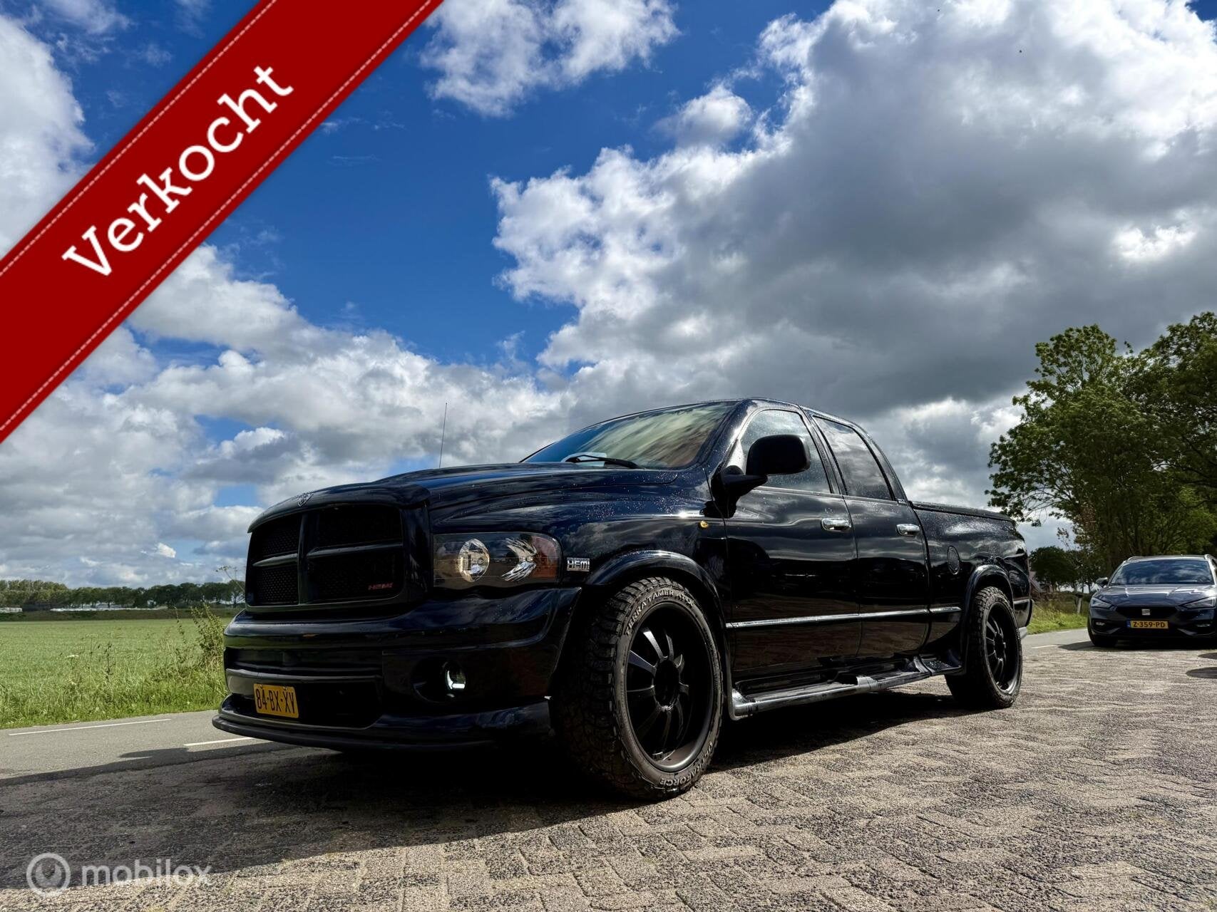 Dodge Ram 1500 Hemi, BJ 2004, Alle Opties, Leer, Airco, Automaat, Gebruikt, 8 cilinders, 5654 cc