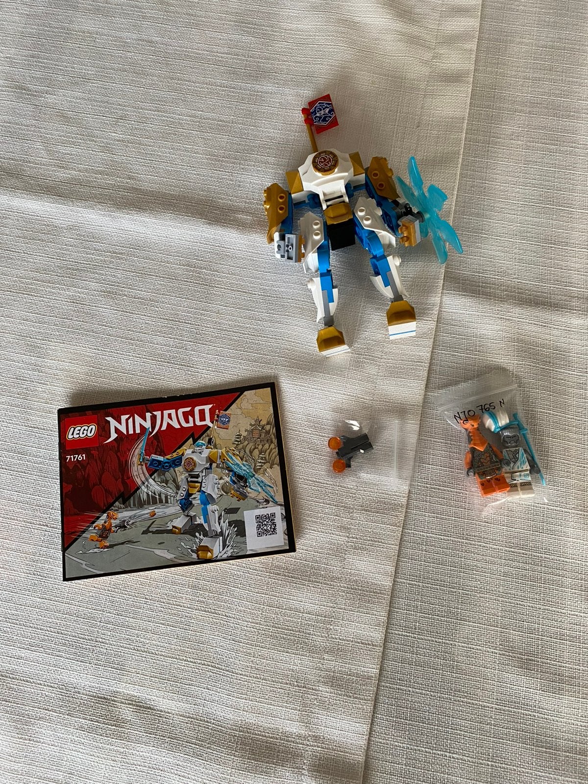 Lego 71761 Zane’s Power Up Mech EVO, Compleet, Gebruikt, Lego, Ophalen of Verzenden