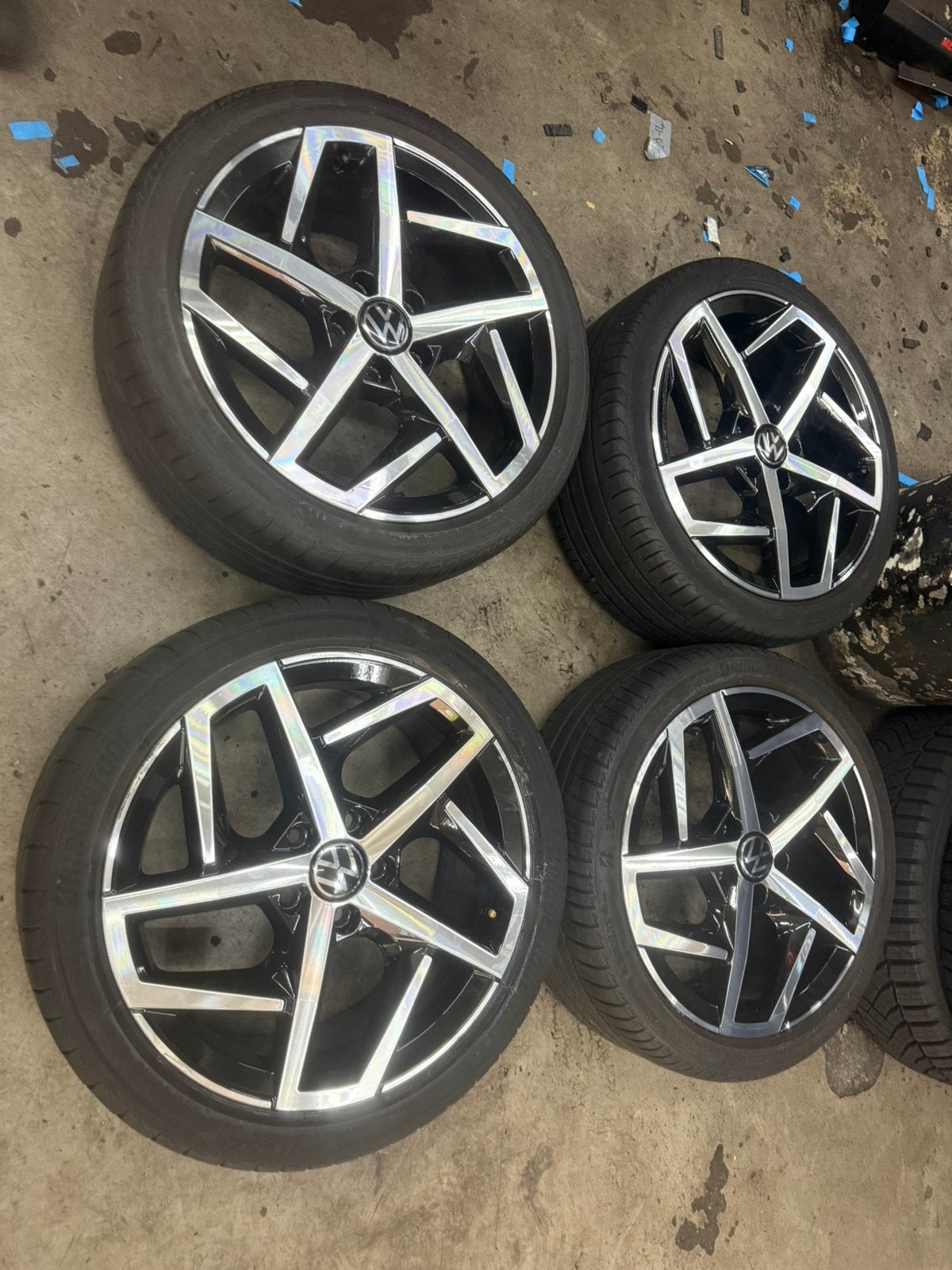 Volkswagen golf 8 dallas 18 inch velgen origineel gti gtd R, 18 inch, Banden en Velgen, Ophalen of Verzenden, Zomerbanden