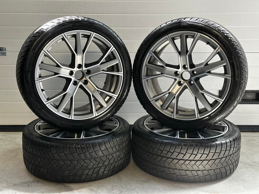 20 inch 5x112 Audi A6 S6 Velgen & Banden Set, Auto-onderdelen, Banden en Velgen, Gebruikt, 255 mm, Banden en Velgen, Personenwagen