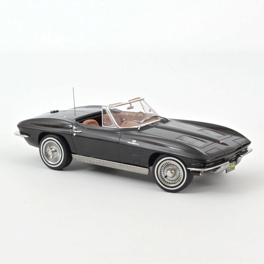 Corvette C2 Stingray conv. 1963- 1:18 - Norev - nieuw in OVP, Ophalen of Verzenden, Nieuw, Auto, Norev