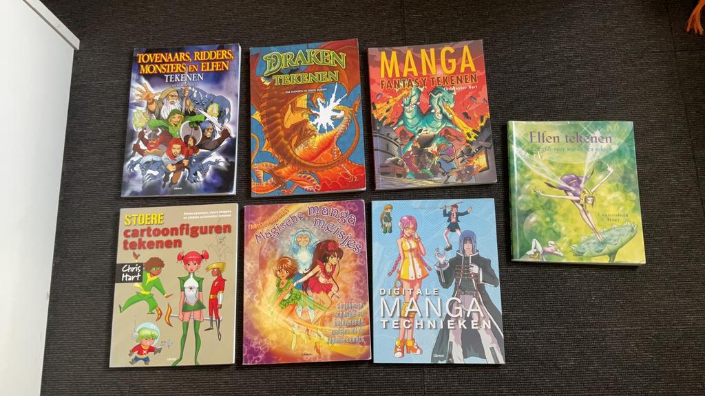 Manga tekenboeken, Boeken, Ophalen of Verzenden, Zo goed als nieuw, Overige onderwerpen
