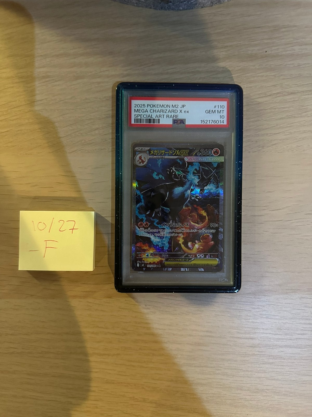 Mega Charizard X ex (m2 110) PSA 10, Ophalen, Zo goed als nieuw