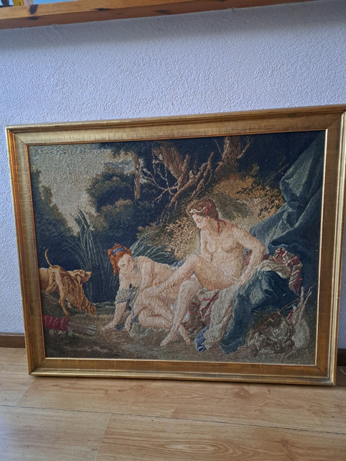 gobelin Diana godin  van de jacht, Ophalen of Verzenden
