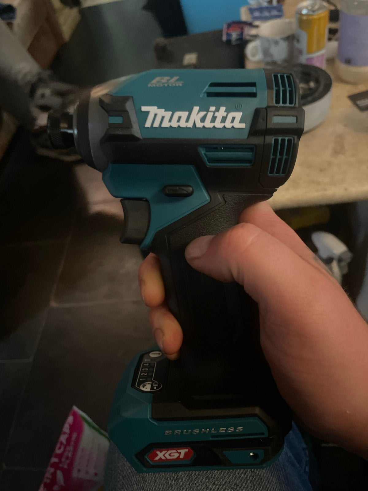 Makita XGT Accu Slagmoersleutel - Zo goed als nieuw, Doe-het-zelf en Verbouw, 600 watt of meer, Variabele snelheid, Overige typen