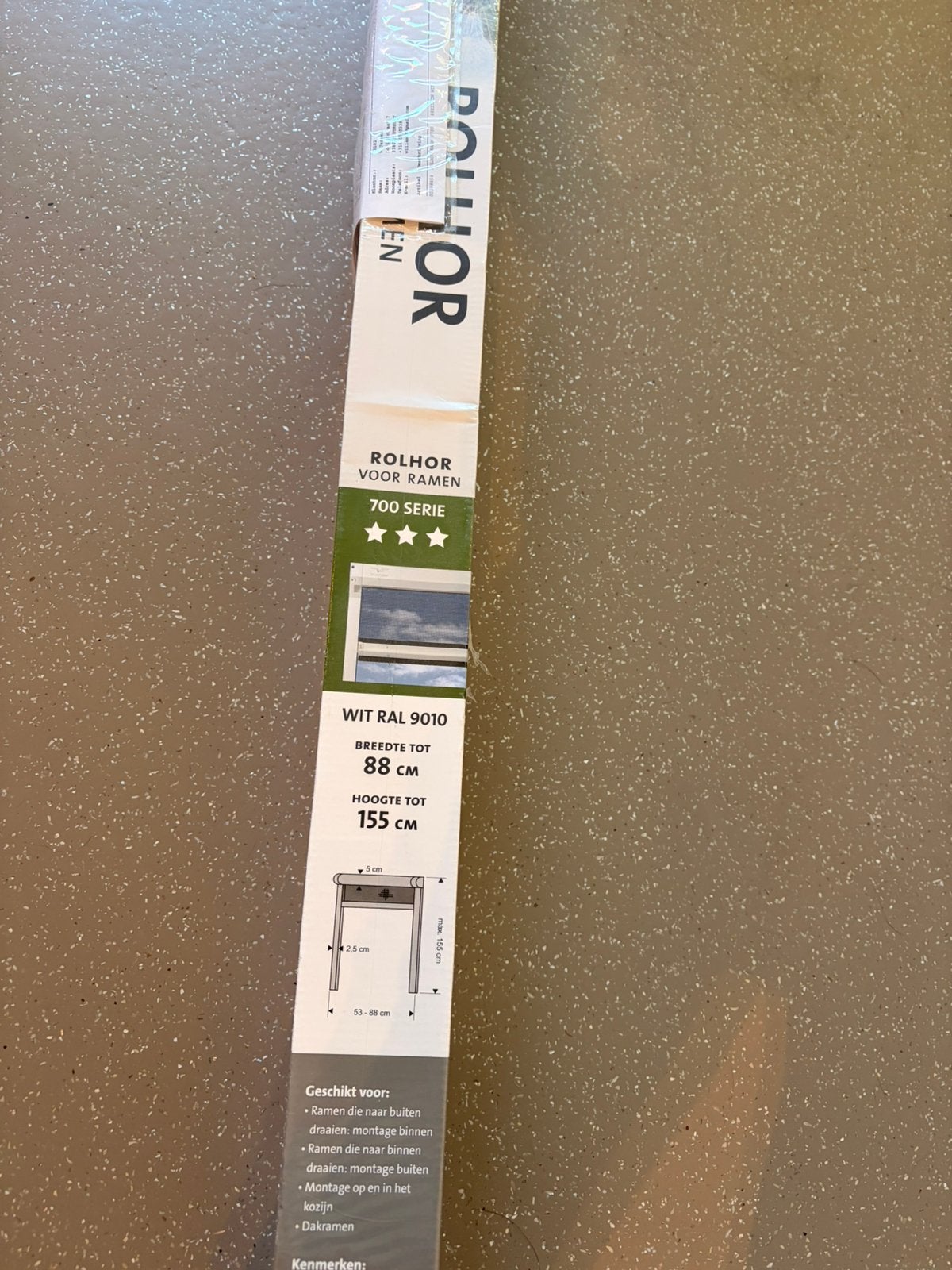 Bruynzeel rolhor nieuw, Ophalen, Nieuw, Overige typen, Minder dan 200 cm