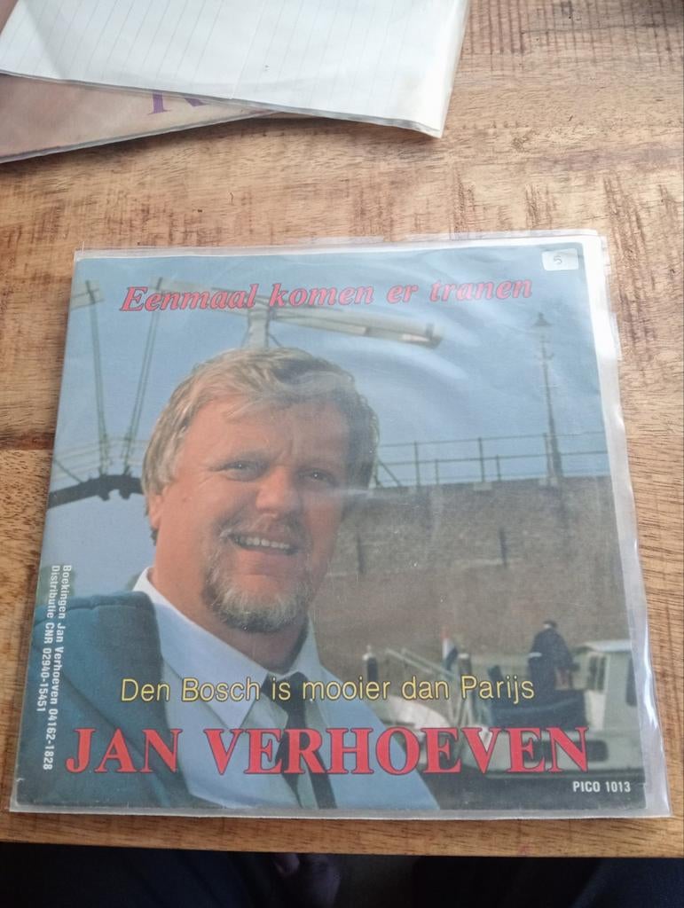 Jan Verhoeven - eenmaal komen er tranen, Ophalen of Verzenden, Zo goed als nieuw, Overige formaten, Levenslied of Smartlap