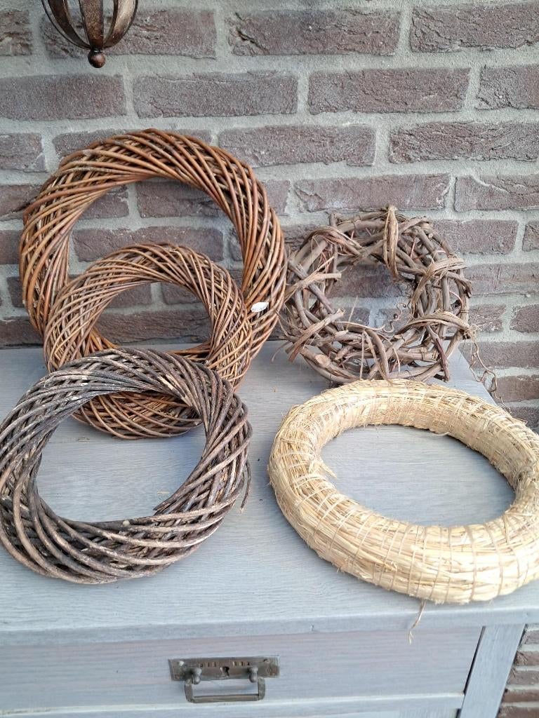 5 kransen Decoratie, Ophalen of Verzenden, Nieuw