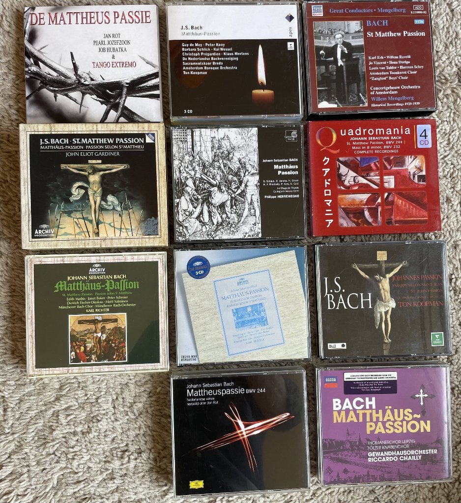 11 Uitvoeringen van de Mattheus Passion (CD), Gebruikt, Boxset, Ophalen of Verzenden, Oratorium