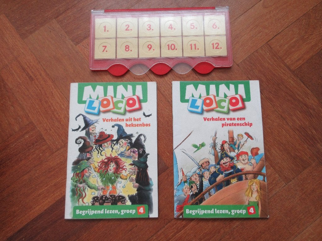 Loco Mini : doos + 2 boekje Taal begrijpend lezen groep 4, Kinderen en Baby's, Speelgoed | Educatief en Creatief, Ophalen of Verzenden
