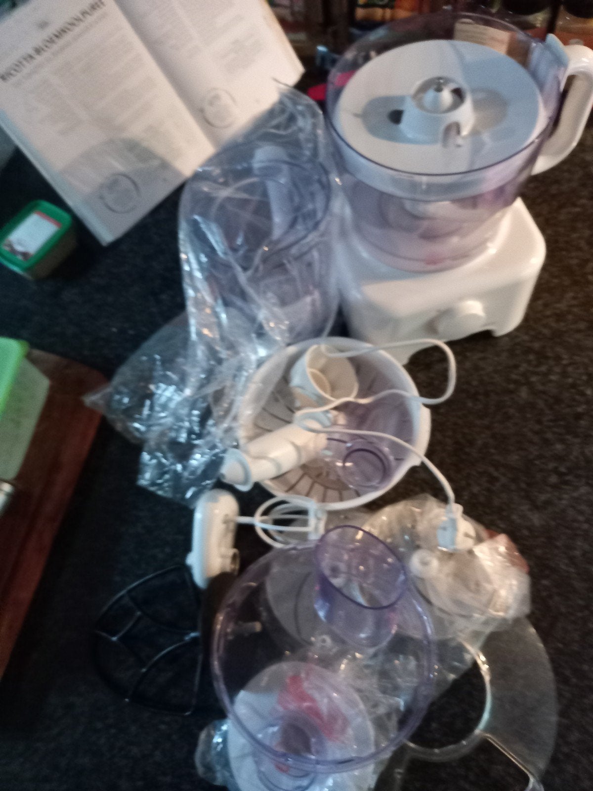 Kenwood Multipro Foodprocessor, Witgoed en Apparatuur, Keukenmixers, Gebruikt, 3 snelheden of meer, Ophalen of Verzenden, 2 tot 3 liter