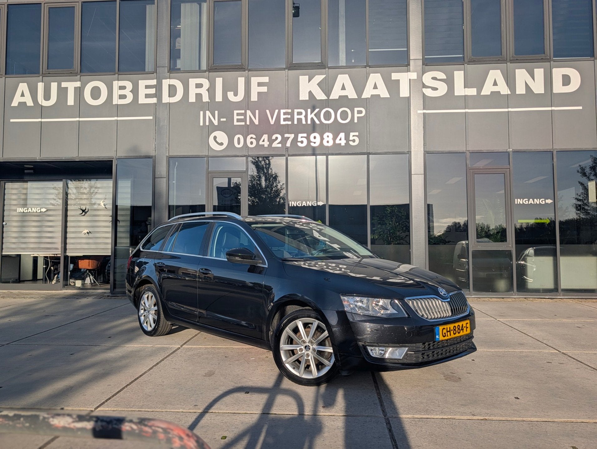 Skoda Octavia Combi 1.4 TSI G-TEC Ambition Businessline - Cr, Auto's, Voorwielaandrijving, Gebruikt, 4 cilinders, Leder en Stof