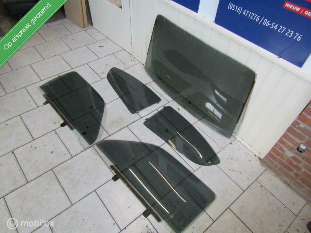 achterraam 2x deurraam + zijramen donker opel kadett C coupe, Gebruikt, Opel, Ophalen of Verzenden, Opel