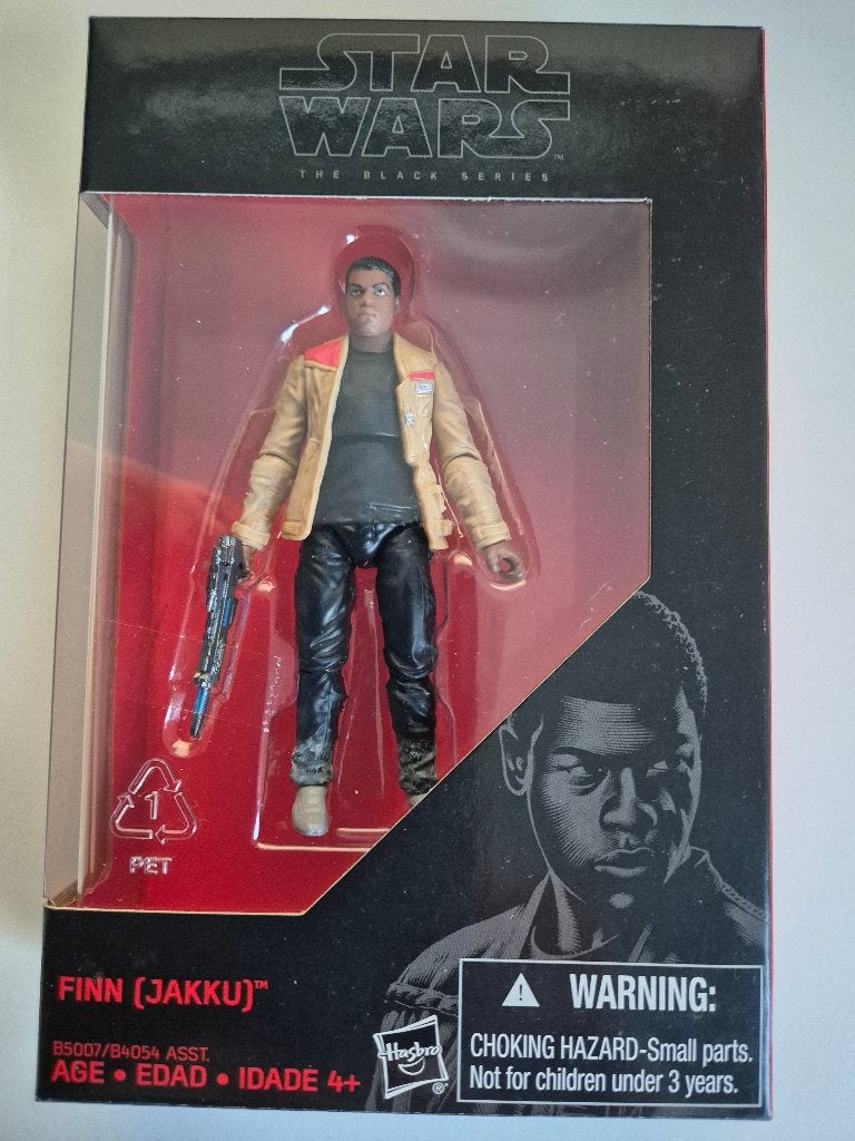 Star Wars BS Red 3.75" Finn - Jakku, Ophalen of Verzenden, Nieuw, Actiefiguurtje