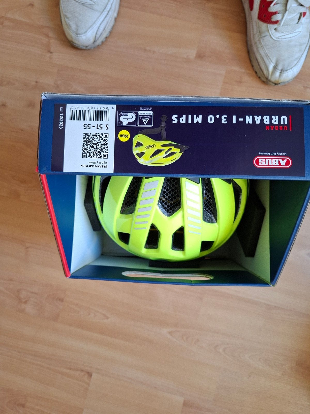 Fietshelm Abus Urban-I 3.0., Fietsen en Brommers, Fietsaccessoires | Fietshelmen, Abus fietshelm, Nieuw, Ophalen of Verzenden