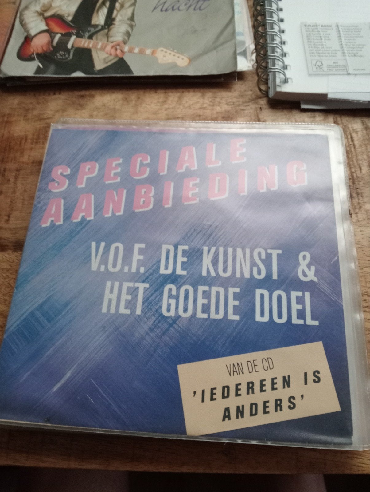 Vof de kunst & het goede doel, Ophalen of Verzenden, Zo goed als nieuw, Overige formaten, Levenslied of Smartlap