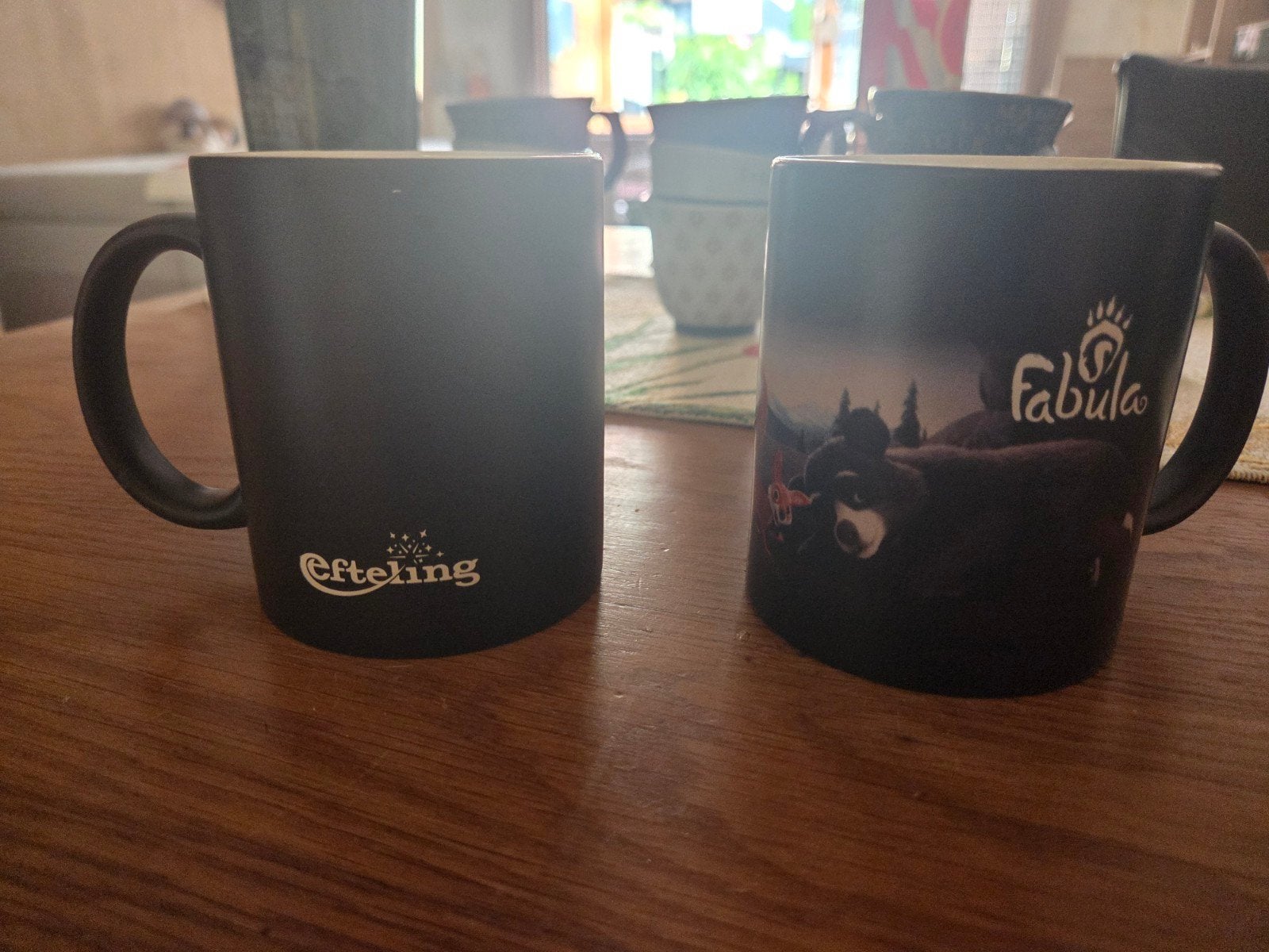 Toverland en Efteling mokken en beker, Ophalen, Aardewerk, Overige stijlen, Kop(pen) en/of Schotel(s)