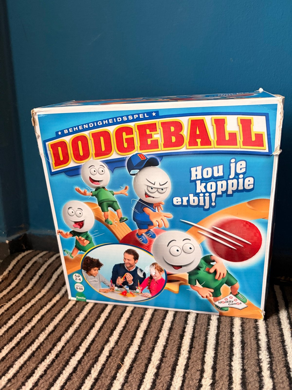 Dodgeball Behendigheidsspel - Hou je koppie erbij!, Drie of vier spelers, Ophalen of Verzenden, Gebruikt