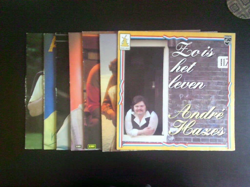 7 lp,s van andre hazes ( zie foto,s ), LP, Overige formaten, Ophalen of Verzenden, Zo goed als nieuw