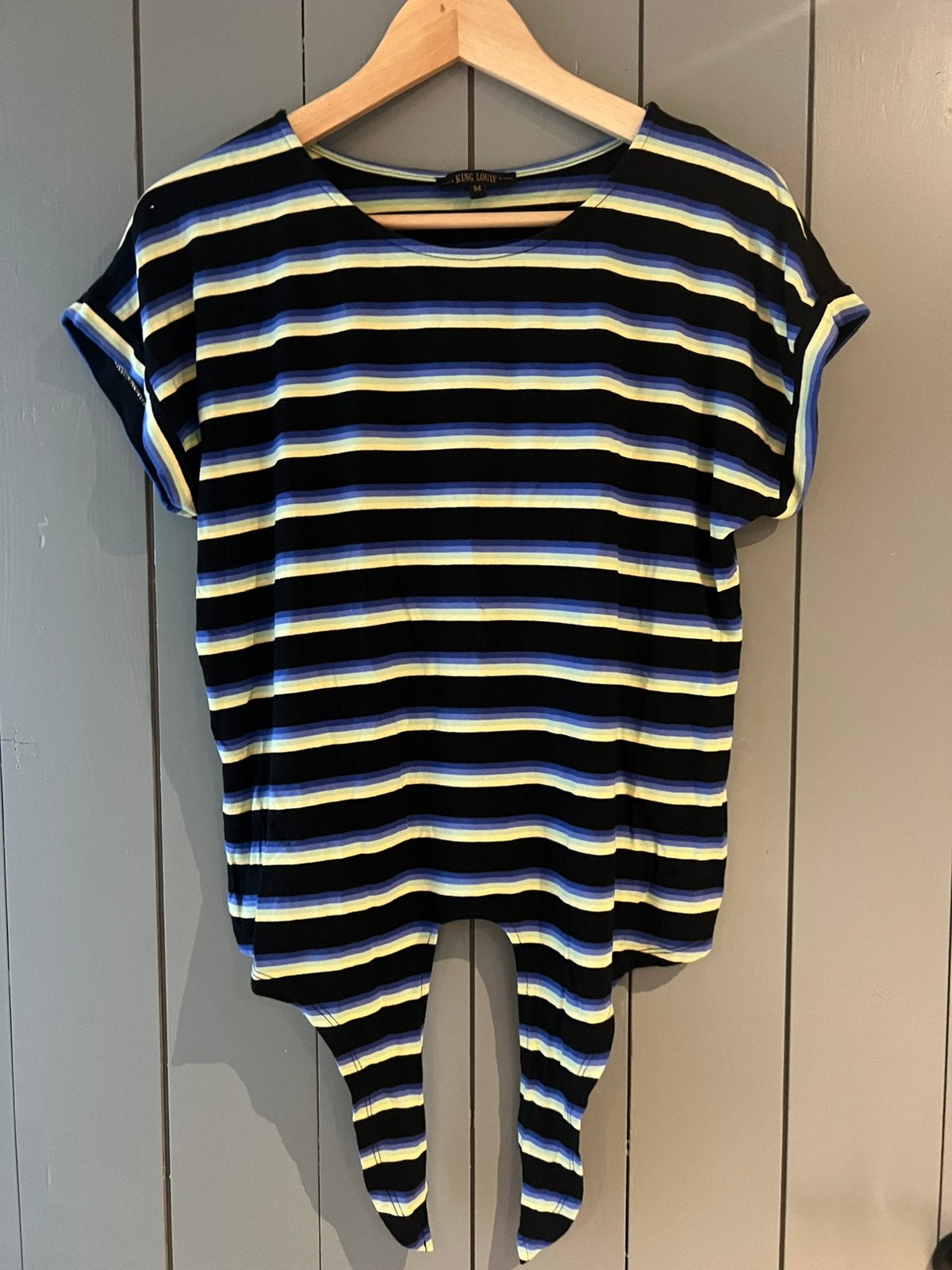 King louie shirt, mt M, Ophalen of Verzenden, Zo goed als nieuw, Korte mouw