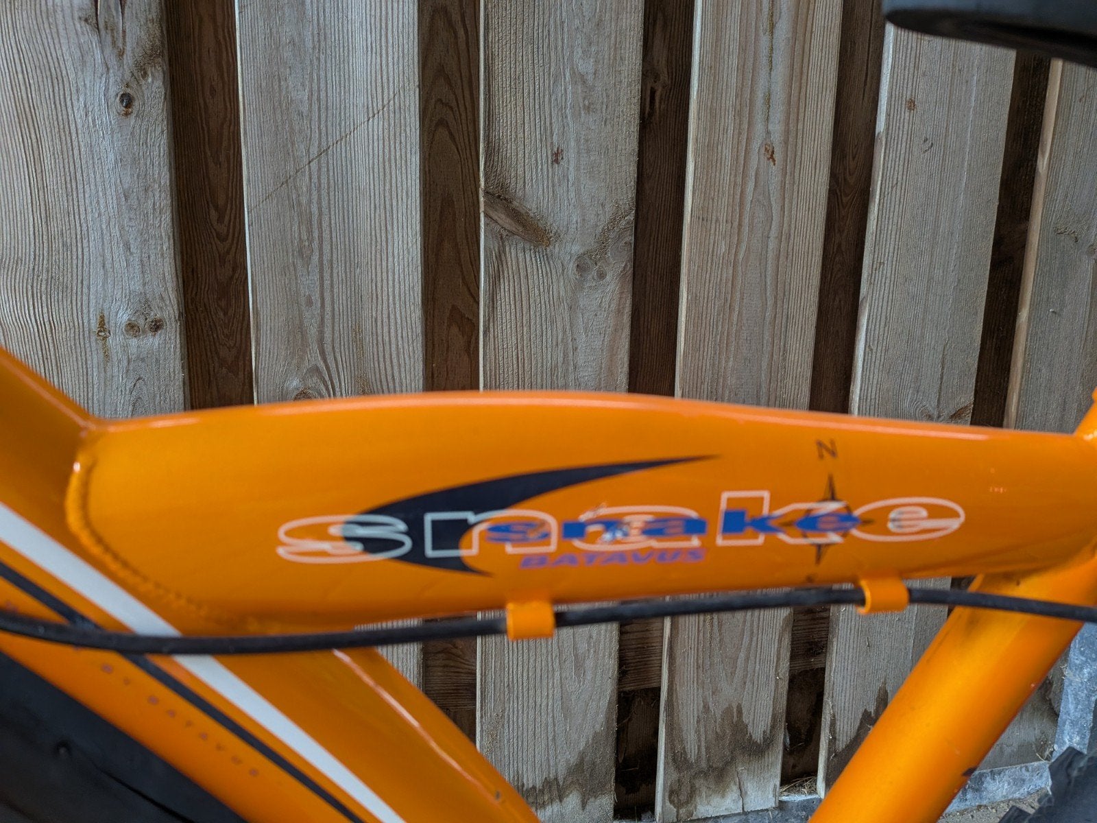 Foto 3 van Batavus Snake kinderfiets - Oranje