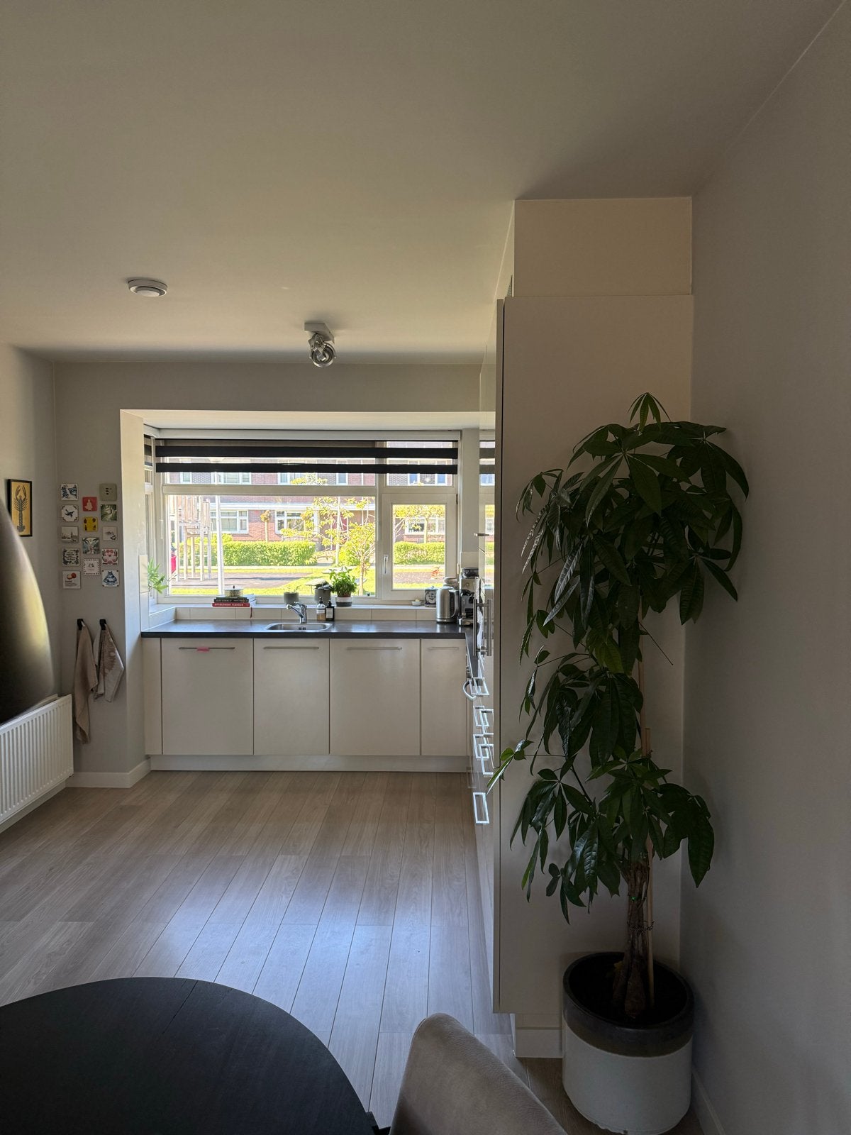 Complete keuken met AEG-apparatuur -zelf demonteren 31/8-4/9, Ophalen, Gebruikt, Wit, Hoekkeuken