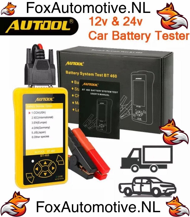 Autool BT460 batterij tester, Ophalen of Verzenden