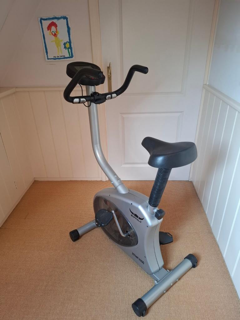 Hometrainer Buffalo HYM-3500 - Zo goed als nieuw, Sport en Fitness, Fitnessapparatuur, Ophalen, Zo goed als nieuw, Metaal, Benen