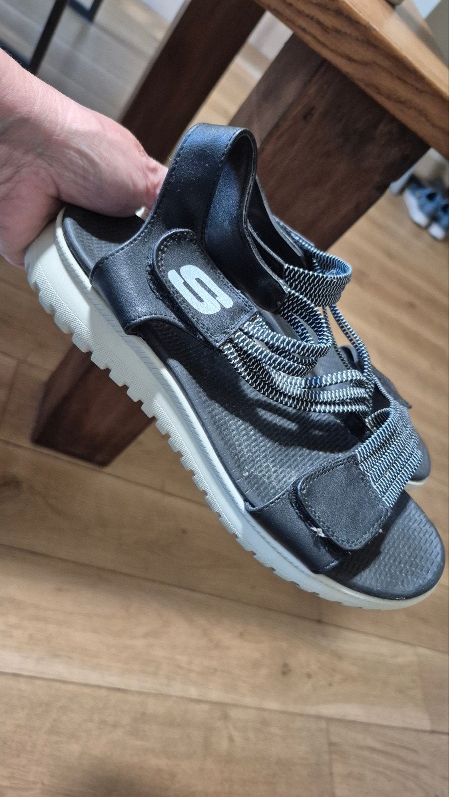 Skechers maat 39, Ophalen of Verzenden, Gedragen, Zwart, Sneakers of Gympen