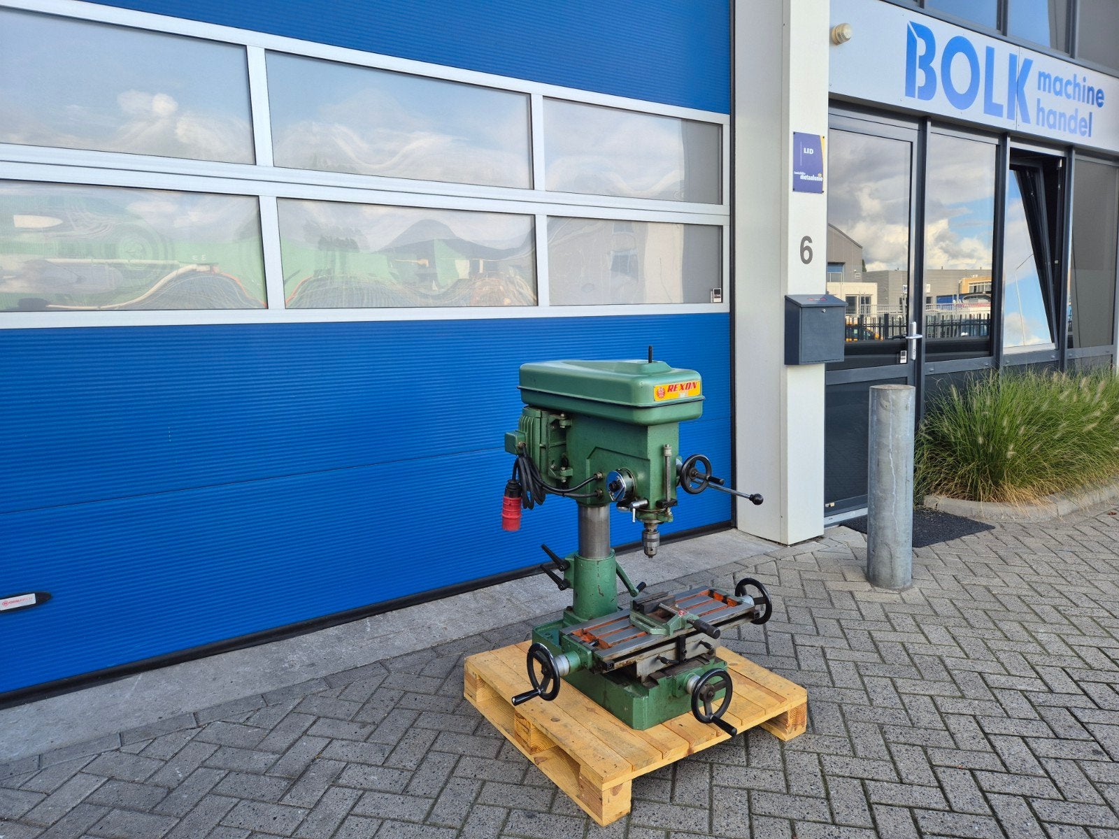 REXON RDM-500M Boor- Freesmachine 380V in zeer nette staat!!, Variabele snelheid, Taiwan, Ophalen of Verzenden, REXON