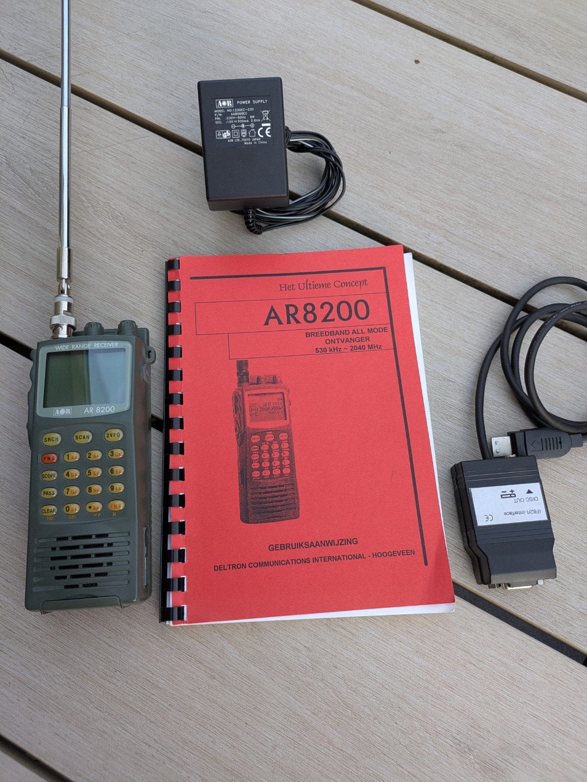 AOR AR8200 Wide Range Ontvanger, Ophalen of Verzenden, Gebruikt, Ontvanger