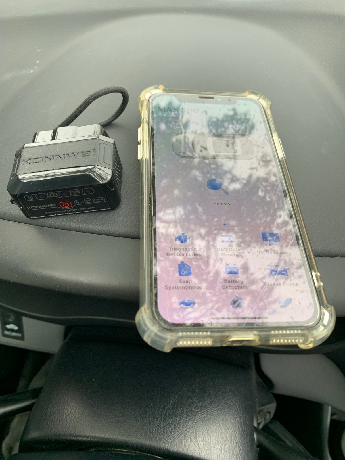 KONNWEI OBD2 Scanner voor auto's, Auto diversen, Autogereedschap, Gebruikt, Ophalen of Verzenden