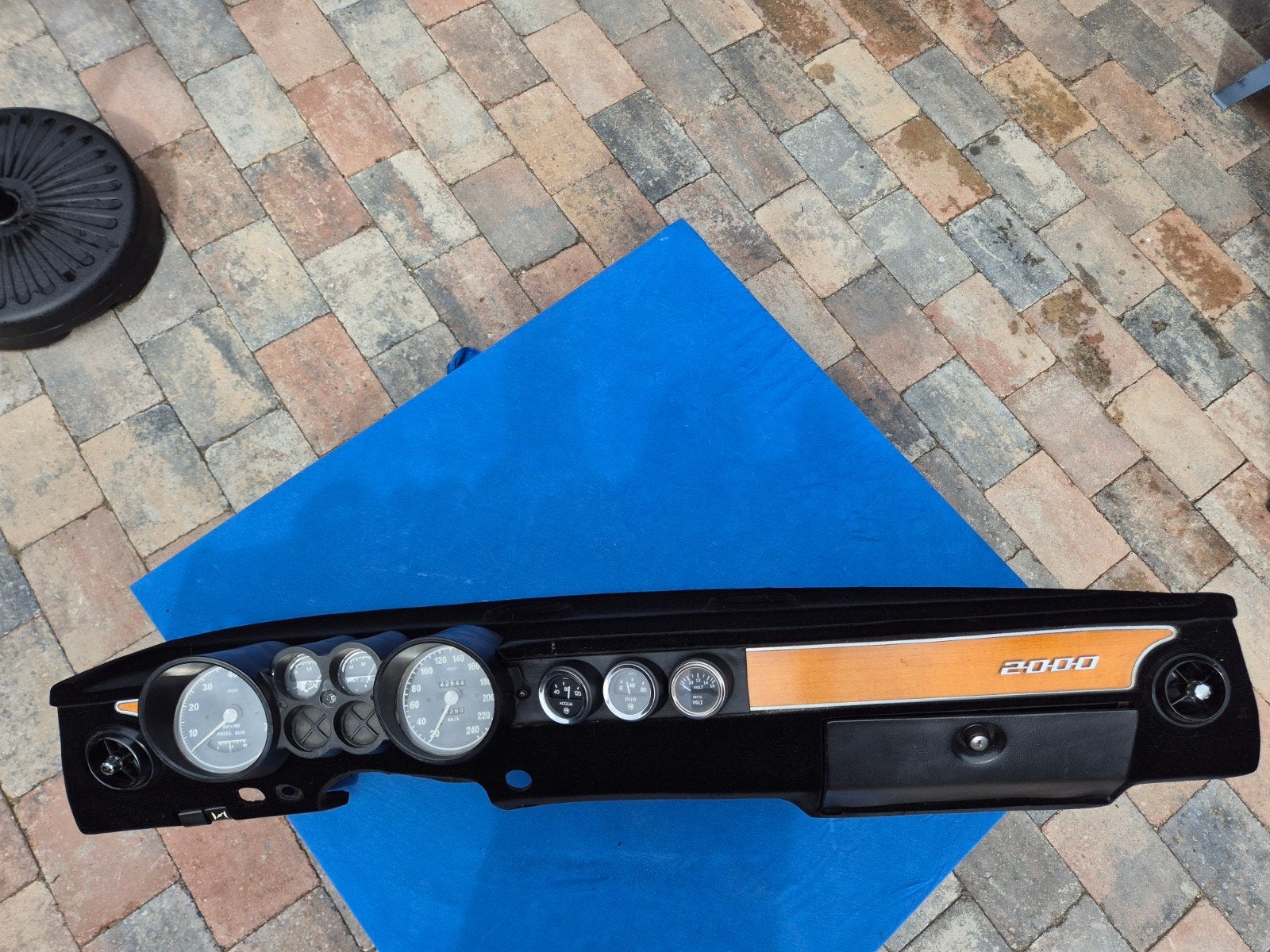 Dashboard Alfa Romeo GTV 2000 (105 serie) - Geflockt, Ophalen, Gebruikt, Alfa Romeo