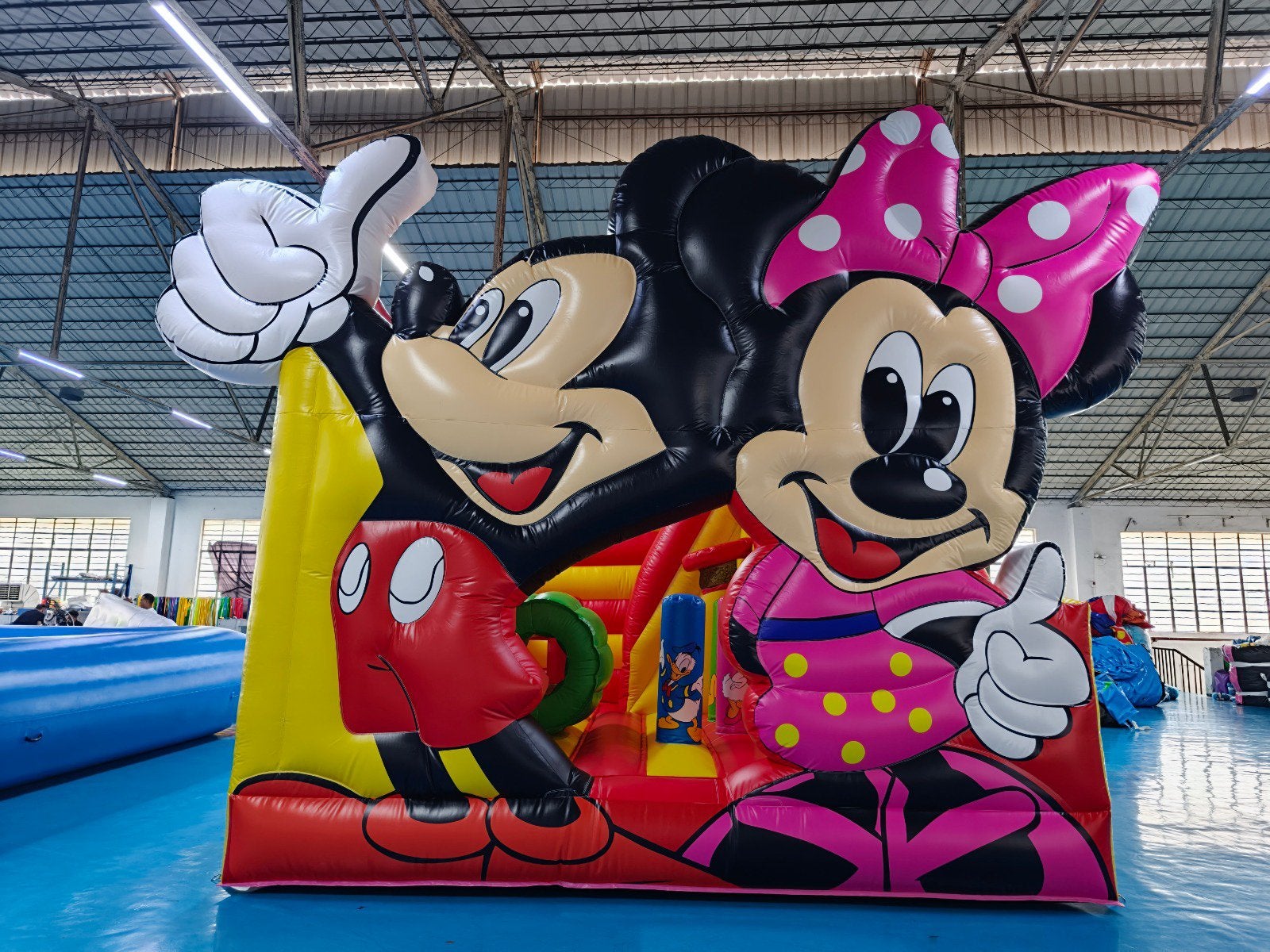 Mickey Mouse springkussen NIEUW incl Blower!, Ophalen, Nieuw