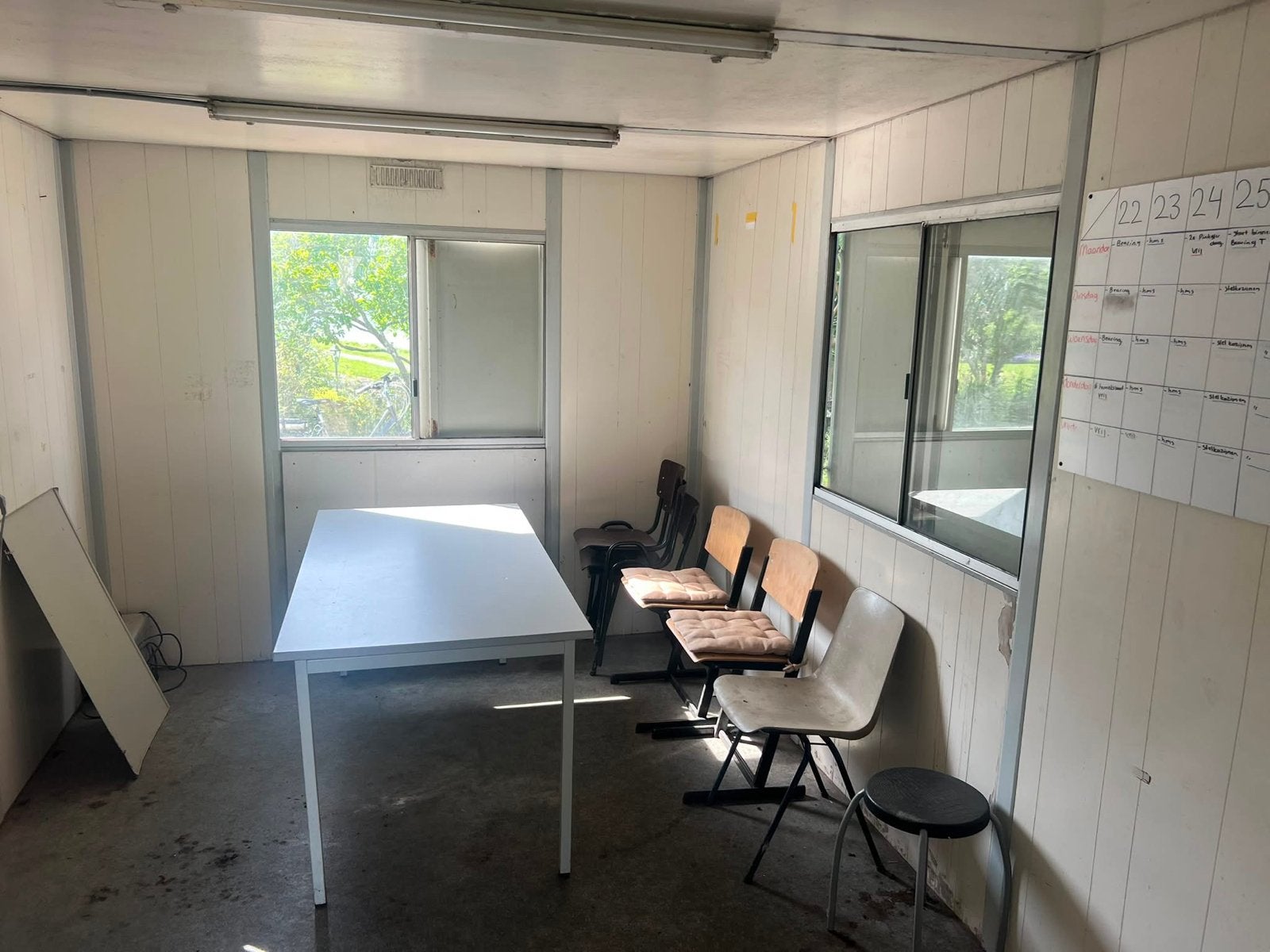 Bouwunit Bohmer 3x6 m met kantoor, toilet en pantry, Zakelijke goederen, Machines en Bouw | Keten en Containers, Ophalen