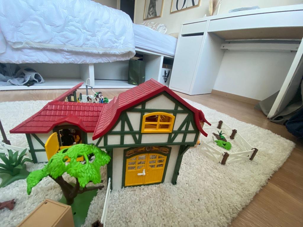 Playmobil manege, Ophalen, Zo goed als nieuw, Complete set