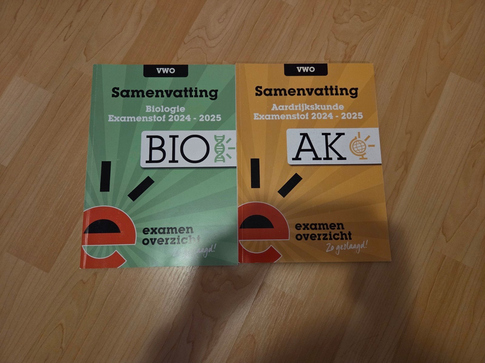 Examenoverzicht Examenstof Samenvatting Ak en Bio 2024/2025, Ophalen, VWO, Zo goed als nieuw, ExamenOverzicht