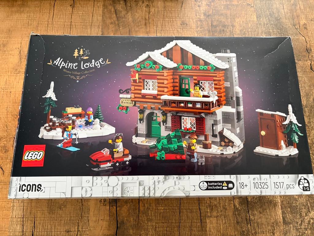 Lego 10325 Alpine Lodge, Ophalen of Verzenden, Zo goed als nieuw