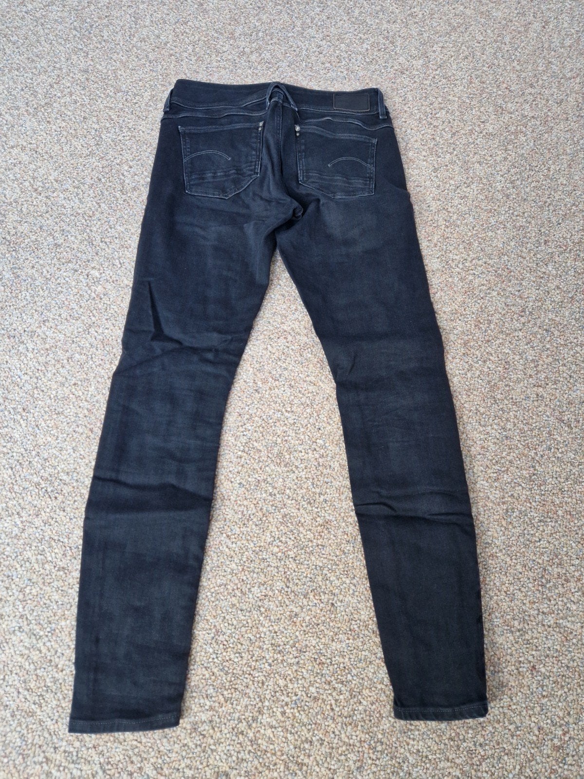G-Star Lynn Mid Skinny W28 L30, Ophalen of Verzenden, W28 - W29 (confectie 36), Grijs, Gedragen