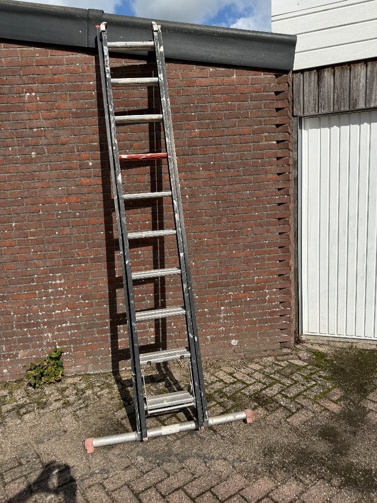 Altrex Ladder 10 Treden, 2-delig, Doe-het-zelf en Verbouw, Ophalen, Gebruikt, Ladder, Opvouwbaar of Inschuifbaar
